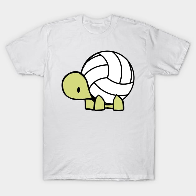 Turtle Volleyball Reptile Lover Gift T-Shirt by ro83land